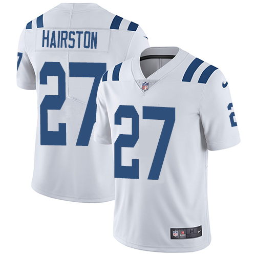 Indianapolis Colts #27 Limited Nate Hairston White Nike NFL Road Youth Vapor Untouchable jerseys->youth nfl jersey->Youth Jersey